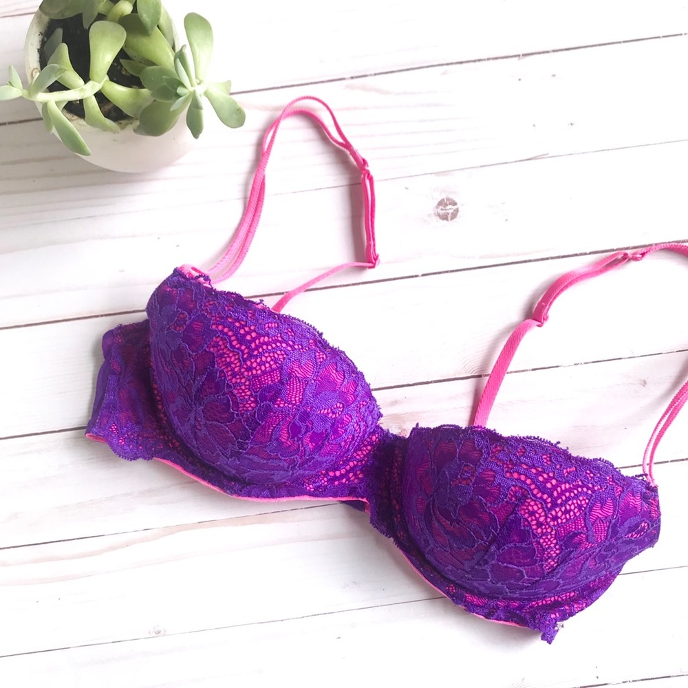 Victoria’s Secret PINK Date Push Up 32D Bra